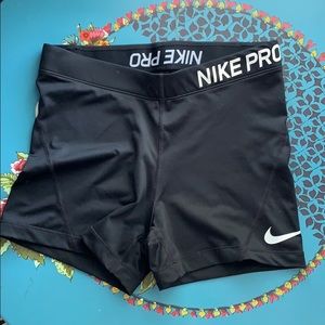 Nike pro compression shorts